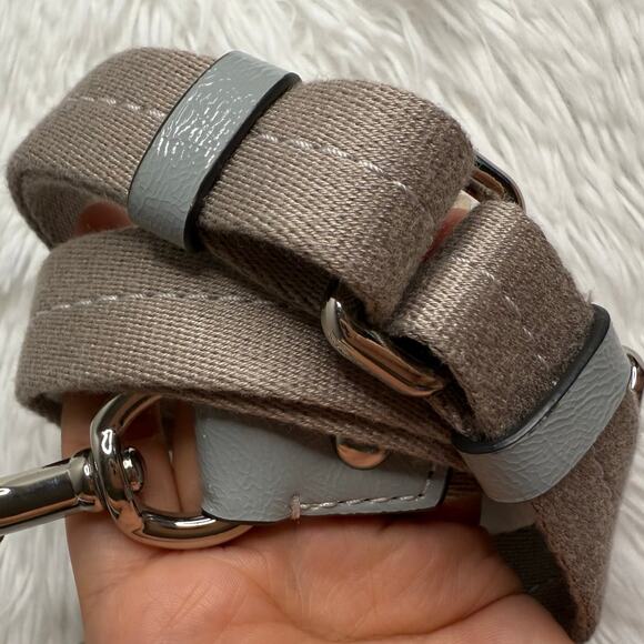 COACH Gray Poppy Replacement Strap Shoulder Strap - Picture 4 of 5